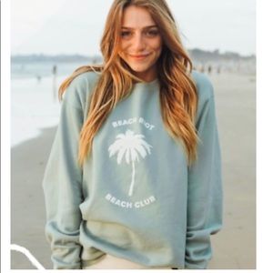 Beach riot the beach club pullover